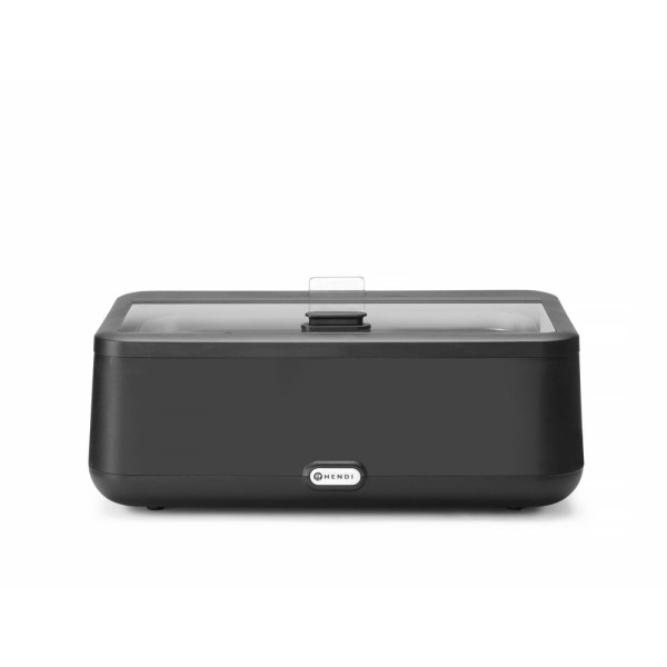 Chafing edény UNIQ, HENDI, designed by Robert Bronwasser, Fekete, 220-240V/700W, 607x402x(H)245mm 470411