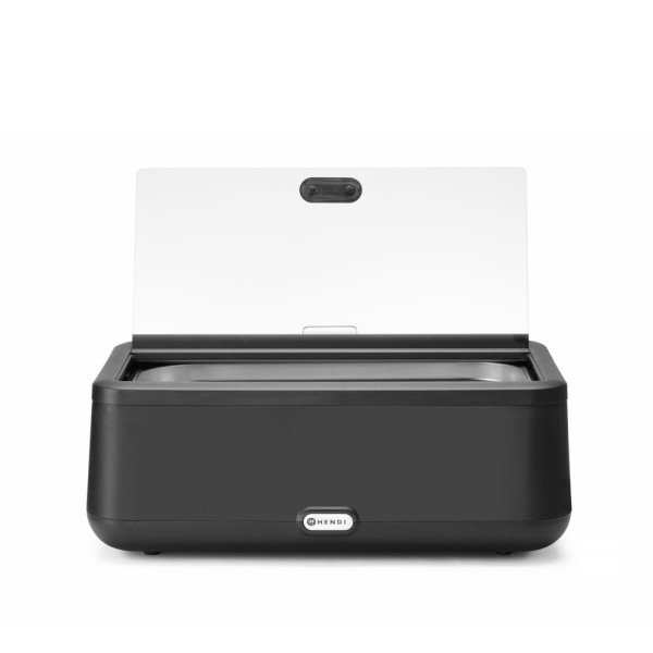 Chafing edény UNIQ, HENDI, designed by Robert Bronwasser, Fekete, 220-240V/700W, 607x402x(H)245mm 470411