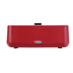 Chafing edény UNIQ, HENDI, designed by Robert Bronwasser, Piros, 220-240V/700W, 607x402x(H)245mm 470459