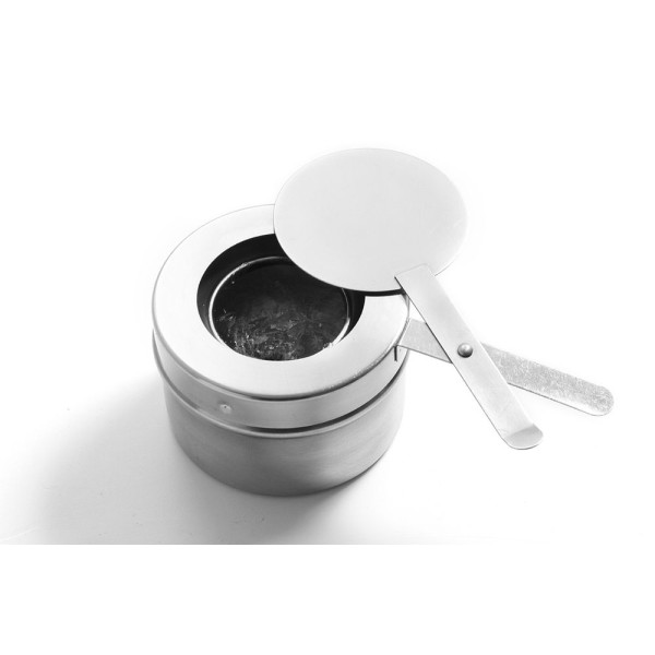 Ételmelegentartó edény tüzelőanyag-tartályának tartója – 2 db, HENDI, 2 db., ⌀90x(H)60mm 470527