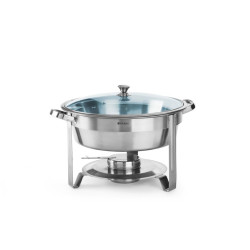 Chafing edény - kerek, HENDI, Kitchen Termékcsalád, 3,5L, ⌀390x(H)270mm 470619