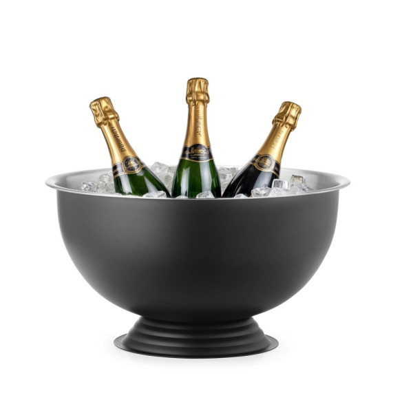 Pezsgőhűtő tál, BarUp, 13L, Fekete, ⌀393x(H)214mm 471531