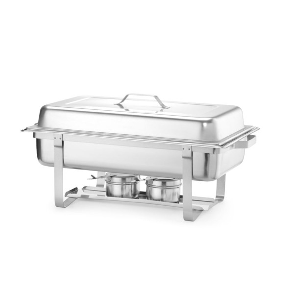 Chafing edény GN 1/1, HENDI, Kitchen Termékcsalád, 9L, 2 db., 600x358x(H)295mm 472613