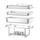 Chafing edény GN 1/1, HENDI, Kitchen Termékcsalád, 9L, 600x358x(H)295mm 475904
