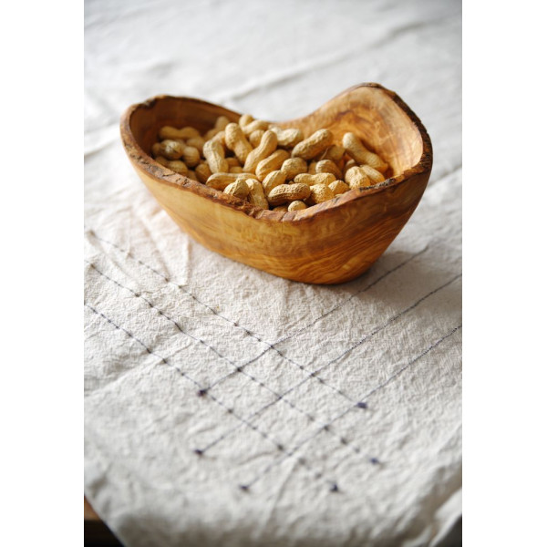 Dekoratív olívafa tál, HENDI, 300x190x(H)110mm 505373