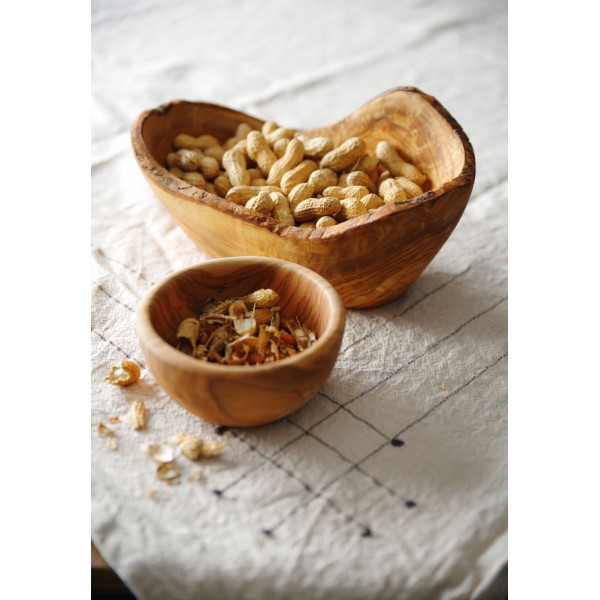 Dekoratív olívafa tál, HENDI, 300x190x(H)110mm 505373