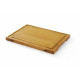 Tölgyfa tálalódeszka, HENDI, 370x270x(H)20mm 505465