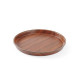 Felszolgáló tálca „Wood form”, AmerBox, Mahagóni, ⌀420x(H)30mm 507773