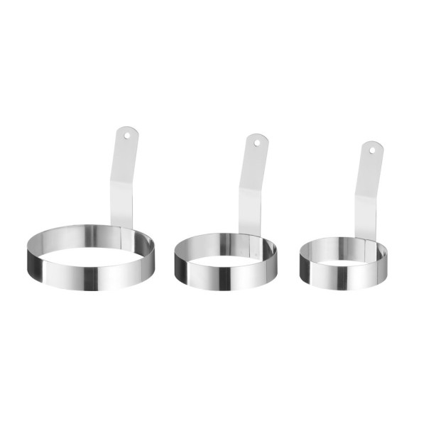 Tojásgyűrű fogantyúval, HENDI, ⌀88x(H)125mm 512074