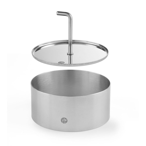 Az ételgyűrű és a tolóeszköz kör alakú, HENDI, ⌀100x(H)45mm 512159