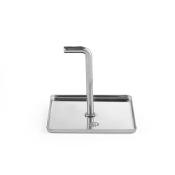 Ételgyűrű és nyomólemez négyzet, HENDI, nyomólemez, 63x63x(H)55mm 512227