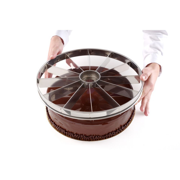 Pite vágó, HENDI, 12 adag, ⌀320mm 512517