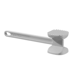 Húsklopfoló tenderáló kalapács XL, HENDI, Világos szürke, 300x80x(H)80mm 513057