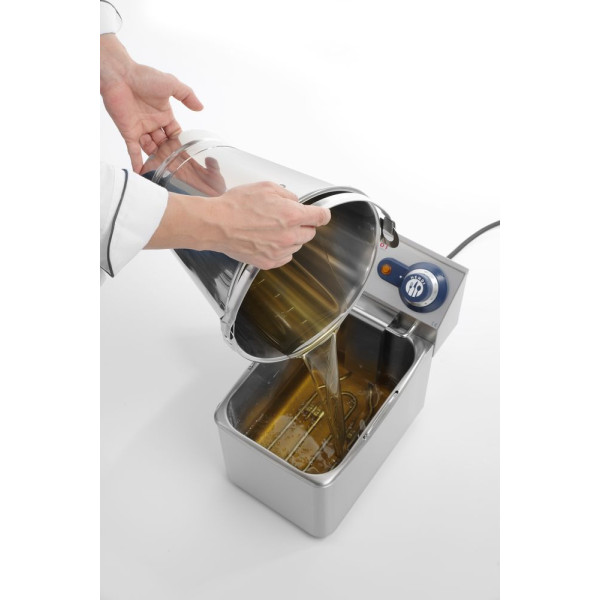 Vödör erősített alappal Profi Line, HENDI, Profi Termékcsalád, 7L, ⌀230x(H)245mm 516676