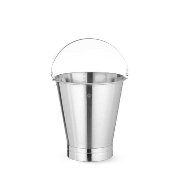 Vödör erősített alappal Profi Line, HENDI, Profi Termékcsalád, 12L, ⌀300x(H)310mm 516706