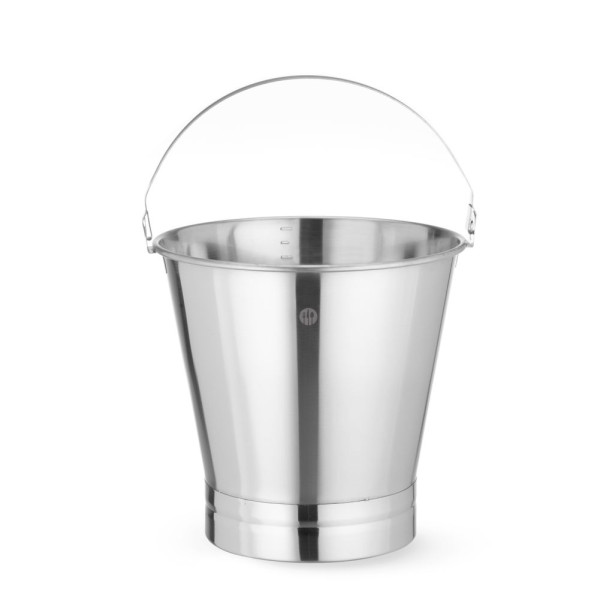 Vödör erősített alappal Profi Line, HENDI, Profi Termékcsalád, 12L, ⌀300x(H)310mm 516706