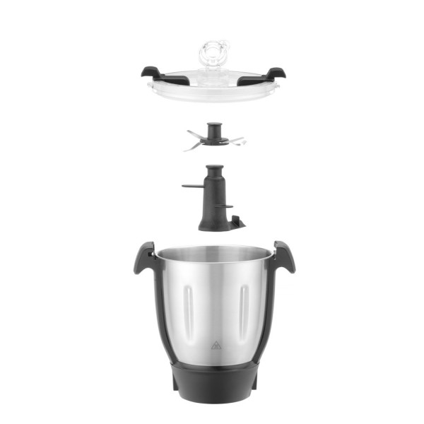 Készlet: tál és tartozékok a HENDICHEF-hez, HENDI, 3L, 280x205x(H)275mm 517123