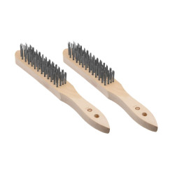 Drótkefe - 2 db, HENDI, 2 db., (L)290mm 525517
