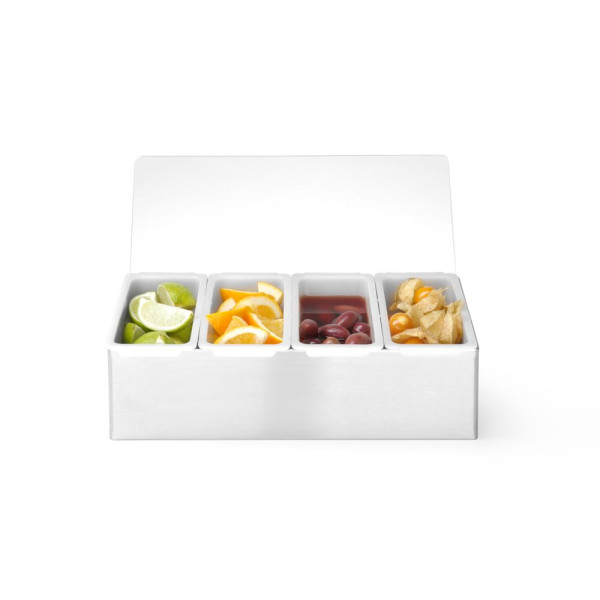 Hozzávalók tartója, BarUp, 5 tartály, 375x140x(H)90mm 552100