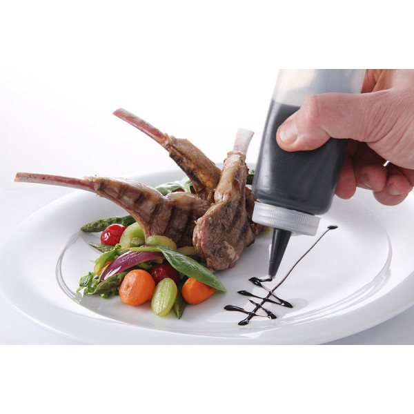 Adagoló flakon készlet - 3 db, HENDI, 0,35L, Átlátszó, 3 db., ⌀55x(H)205mm 557853