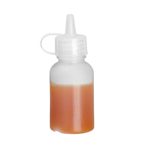 Mini szószadagoló – 4 db-os készlet, HENDI, 0,05L, Átlátszó, ⌀35x(H)100mm 557990