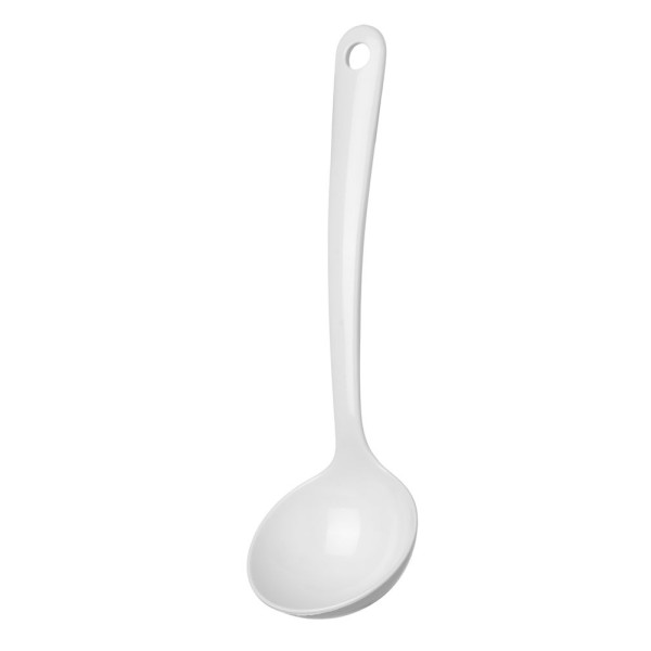 Szószos kanál, HENDI, 0,14L, Fehér, 300x93mm 563700