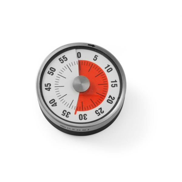 Analóg konyhai időzítő, HENDI, ⌀80x(H)30mm 582015