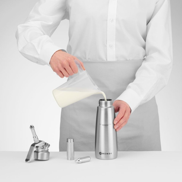 Habszifon, HENDI, Profi Line, 1L, ⌀98x(H)330mm 588024