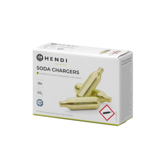 Szódapatronok - 10 db, HENDI, 10 db 588406
