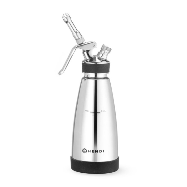 Meleg habkészítő, HENDI, 0,5L, ⌀95x(H)275mm 588697