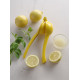 Citrusprés, BarUp, citromsárga (citromhoz), 223x75x(H)45mm 592052
