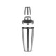Koktél shaker 3 részes, BarUp, 0,75L, ⌀90x(H)255mm 593035