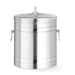 Jégvödör duplafalú, BarUp, 5L, Ezüst, ⌀200x(H)230mm 594704