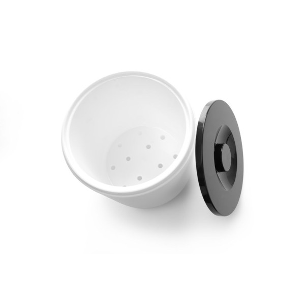 Jégvödör fehér duplafalú, BarUp, 5L, Fehér, ⌀190x(H)200mm 594742