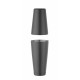Tin-on-Tin Boston shaker, BarUp, 0,8L, Fekete, ⌀90mm 596418