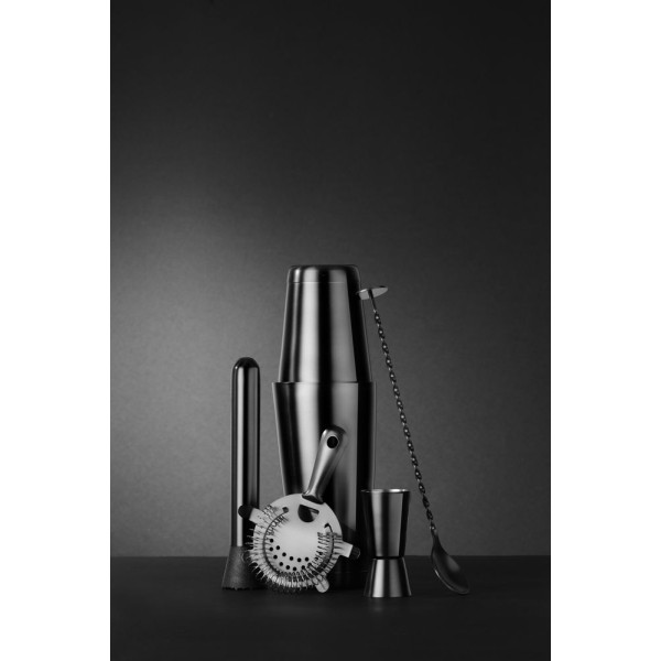 Bar szett díszdobozban, BarUp, Fekete, ⌀120x(H)320mm 596609