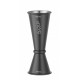 Jigger 25/50 ml, BarUp, Fekete, ⌀44x(H)110mm 596654