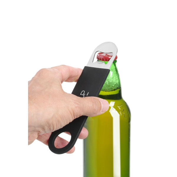 Üvegnyitó, BarUp, Fekete, 180x40mm 596661