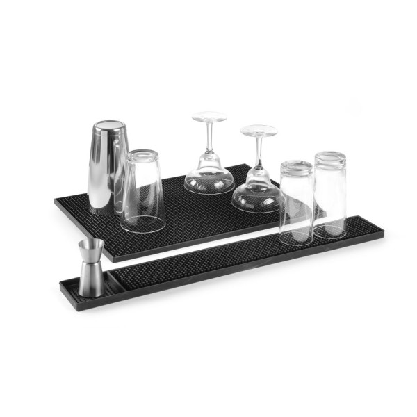 Bárszőnyeg, BarUp, Fekete, 300x150x(H)9mm 597989