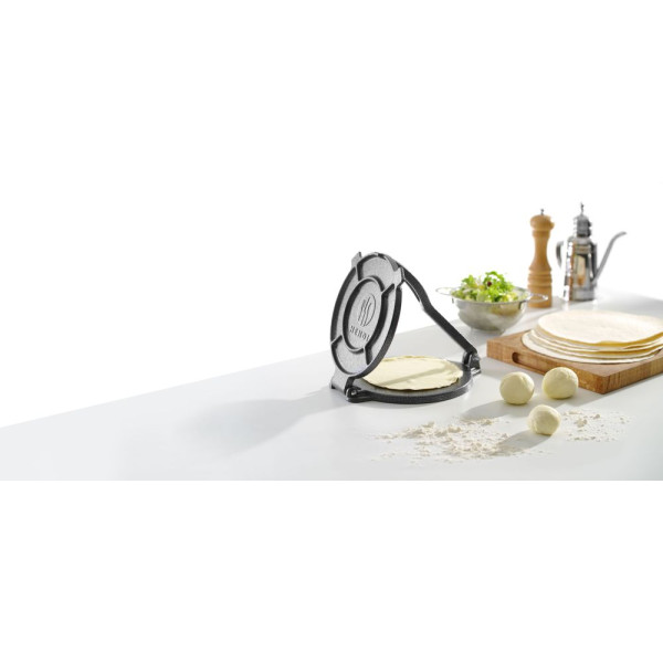 Öntöttvas tortilla formázó, HENDI, 255x200x(H)110mm 611050