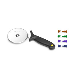 Pizzaszeletelő, HENDI, Fekete, (L)230mm 617014