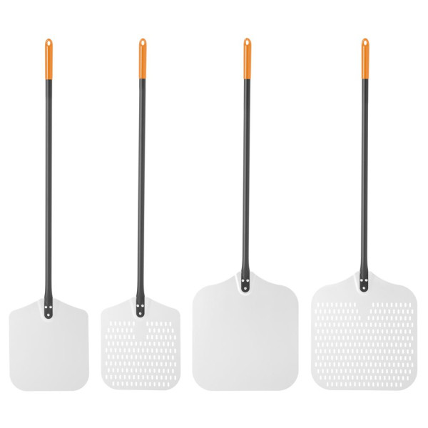 Pizza lapát négyszögletes, HENDI, perforált, 305x1320mm 617137