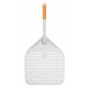 Rövid nyéllel perforált pizza lapát, HENDI, 300x660mm 618073