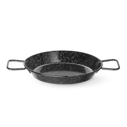 Zománcozott Paella serpenyő, HENDI, ⌀240x(H)40mm 622742