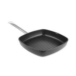 Grillserpenyő - barázdált felszín Titanium Professional, HENDI, 550x290x(H)55mm 629802