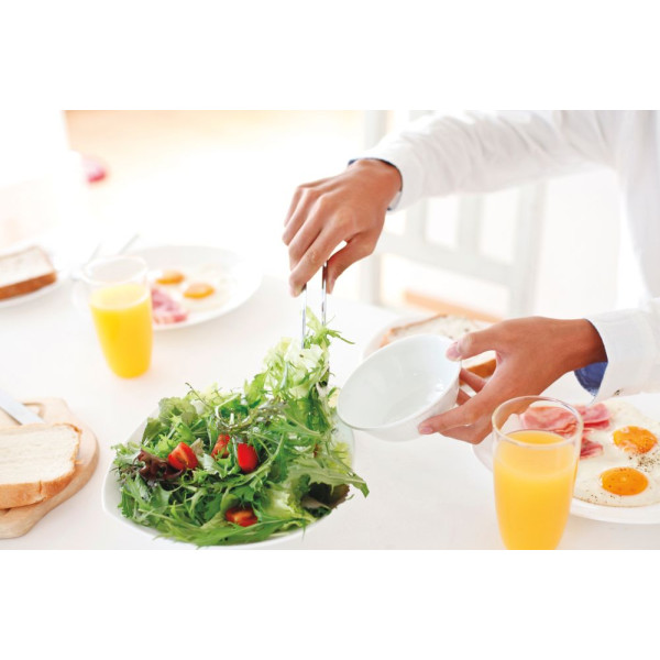 Szervírozó csipesz, HENDI, Átlátszó, (L)230mm 657621