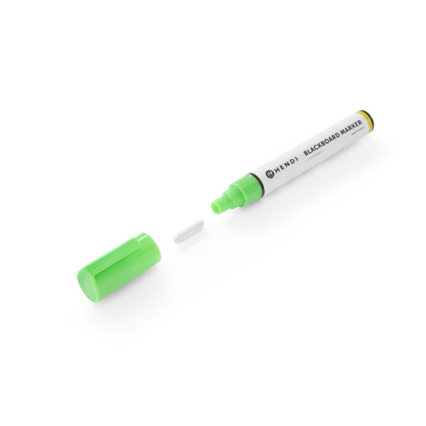 Tábla filctollak 6 mm, HENDI, 1 rózsaszín, 1 zöld, 1 kék és 2 fehér filctoll 664216