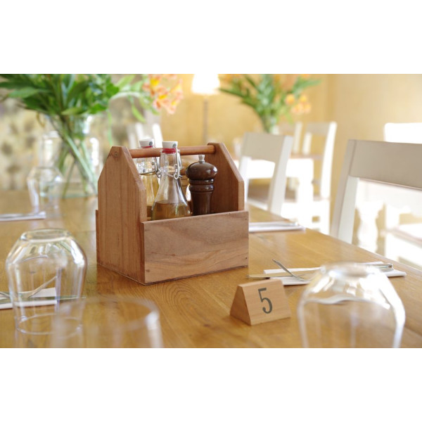 Asztali tároló doboz, HENDI, 190x160x(H)200mm 664315