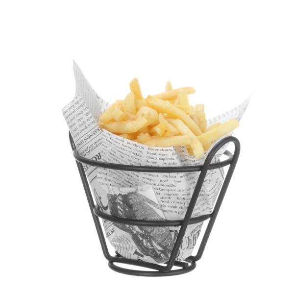 Zsírálló papír, HENDI, Újságmintás, 500 db., 200x250mm 678121