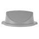 Billenő tetjű hulladéktároló fedél, AmerBox, 691038-hoz alkalmas, Világos szürke, ⌀580x(H)190mm 691069
